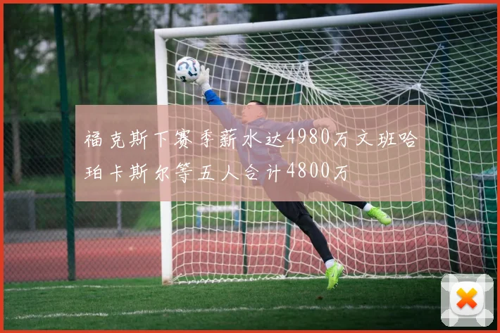 福克斯下赛季薪水达4980万文班哈珀卡斯尔等五人合计4800万