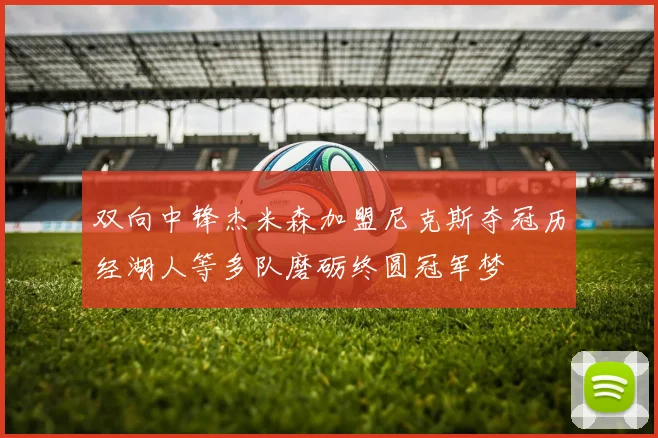 双向中锋杰米森加盟尼克斯夺冠历经湖人等多队磨砺终圆冠军梦