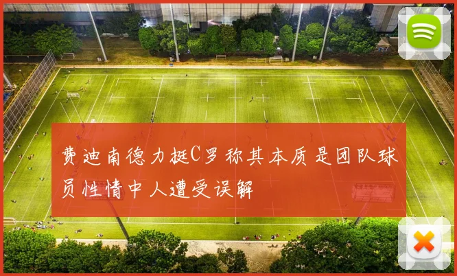 费迪南德力挺C罗称其本质是团队球员性情中人遭受误解